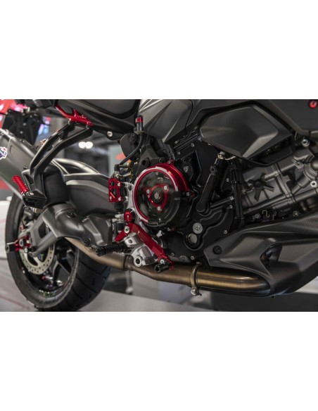 Carter Trasparente Cnc Racing per Ducati Panigale V2 2025 CA511