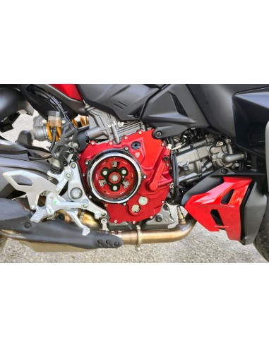 Carter Trasparente Cnc Racing per Ducati Panigale V2S 2025 CA511