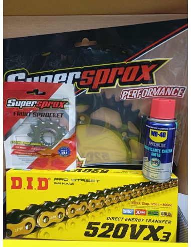 Kit Trasmissione DID 101762 per Fantic Caballero 500 Scrambler SC