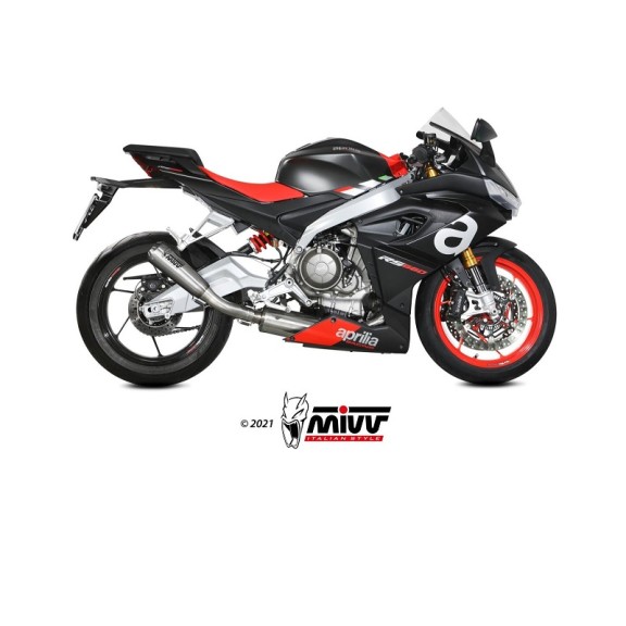 Scarico Completo Mivv X-M1 in Titanio Alto per Aprilia RS 660