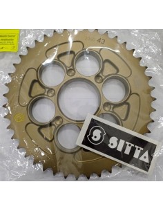 Corona Sitta in Ergal Ossido Duro Passo 520 per Ducati Panigale V4S 2018-2024