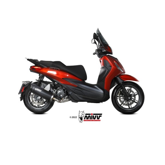 Terminale Scarico Mivv Mover per Piaggio Beverly 400 HPE 2021-2023