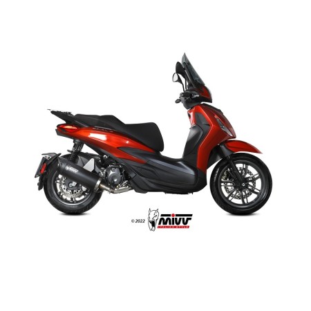 Terminale Scarico Mivv Mover per Piaggio Beverly 400 HPE 2021-2023