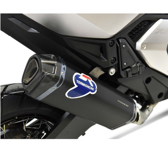 Terminale Scarico Termignoni Scream Titanio Nero Honda X-Adv 750