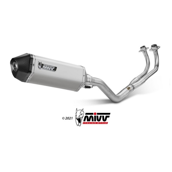 Scarico Completo Mivv Speed Edge Inox per T-Max 560 Dal 2020 al 2023