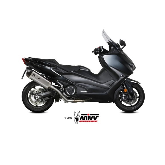 Scarico Completo Mivv Speed Edge Inox per T-Max 560 Dal 2020 al 2023