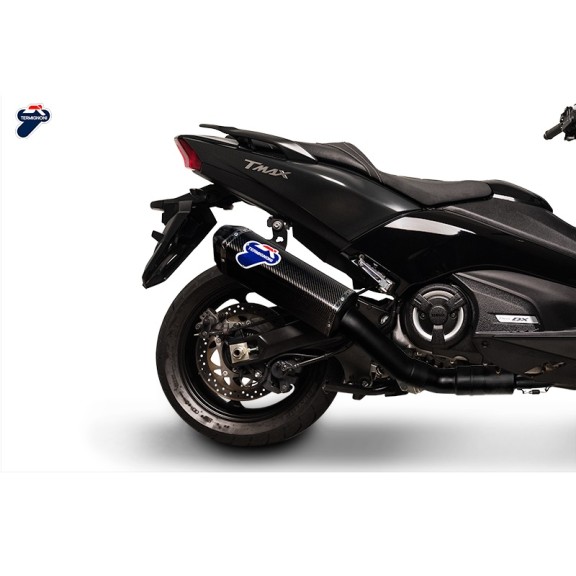 Scarico Completo Racing Termignoni in Carbonio per Yamaha T-Max 560 2020-2022