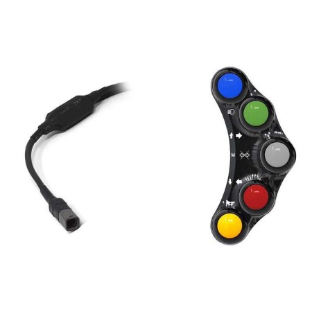 Pulsantiera Sinistra Stradale Jetprime Per Ducati Panigale V4 Panigale V4S Panigale V4R