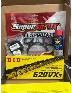 Kit Trasmissione DID 101573 Per Ducati	Monster Plus 797	803 dal 2017 al 2019 2