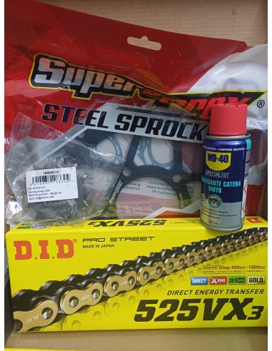 Kit Trasmissione DID 101894 per Benelli Kit BN R 600 dal 2014 al 2014