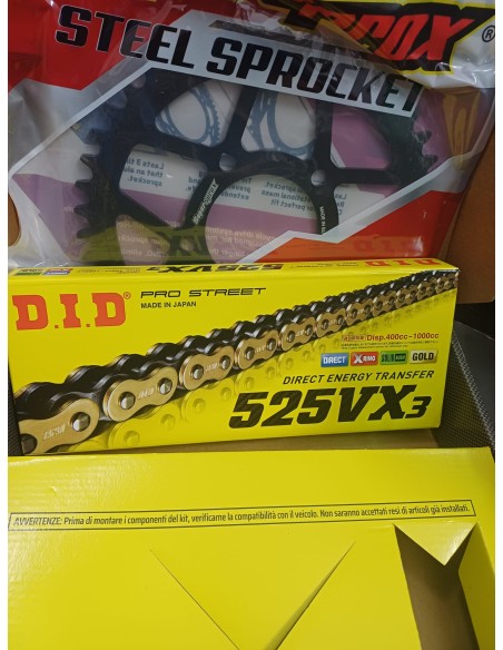 Kit Trasmissione DID 101894 per Benelli Kit BN R 600 dal 2014 al 2014