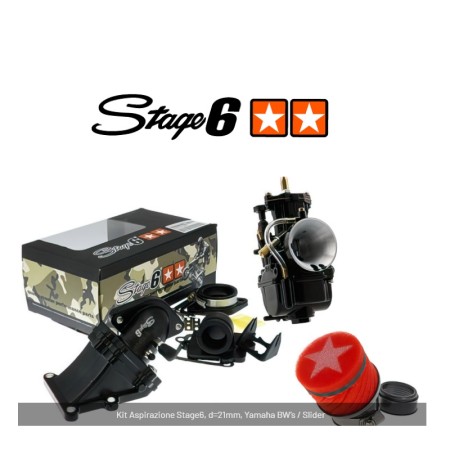 Kit Aspirazione Stage6 21mm per Yamaha Booster Stunt MS-PKMADMI1