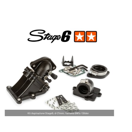 Kit Aspirazione Stage6 21mm per Yamaha Booster Stunt MS-PKMADMI1 dettagli collettore