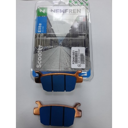 Pastiglie Freno Posteriori Newfren Sinterizzate per Honda SH 350