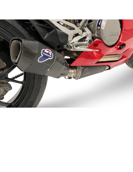 Scarico Basso Semi-Completo Termignoni in Titanio Black Edition per Ducati Panigale V2 D22109440INC