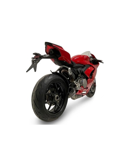 Scarico Basso Semi-Completo Termignoni in Titanio Black Edition per Ducati Panigale V2 D22109440INC