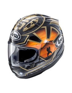 Casco Integrale Arai RX-7V Evo PEDROSA GOLD SPIRIT
