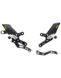 Pedane Regolabili Lightech Poggiapiedi Snodato Cambio...