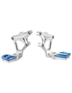 Pedane Lightech Poggiapiedi Snodato Blu per Honda X-ADV 750 dal 2017 al 2020