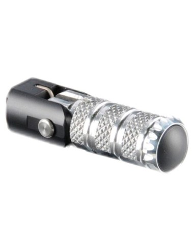 Poggiapiede Snodato con Vite Testa Svasata M8x20 81mm Argento per Pedane Lightech