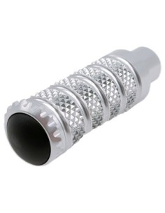 Poggiapiede Fisso 85,5mm Silver per Pedane Lightech Track...