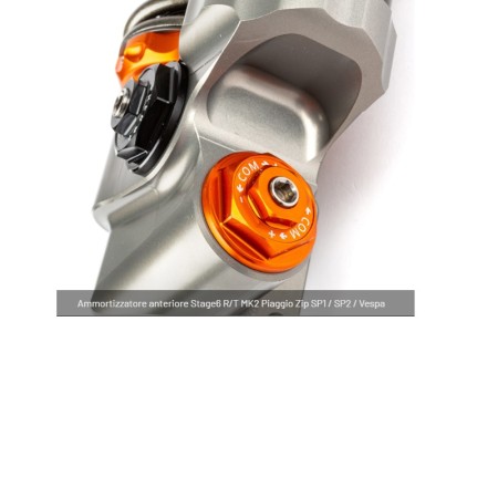 Ammortizzatore anteriore Stage6 R/T MK2 Piaggio Zip SP Vespa S6-14614009 regolazioni