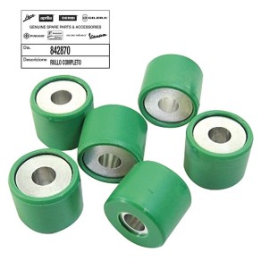 Kit 6 Rulli Originali Piaggio 842870 per Beverly 250 Vespa GTS 250