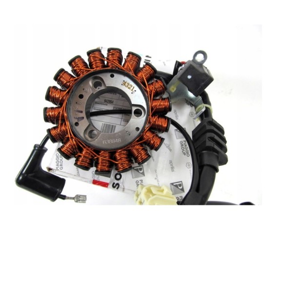 Statore Completo Originale Piaggio 642054 per Beverly 125-300 GTS 300 Mp3 300 dettaglio