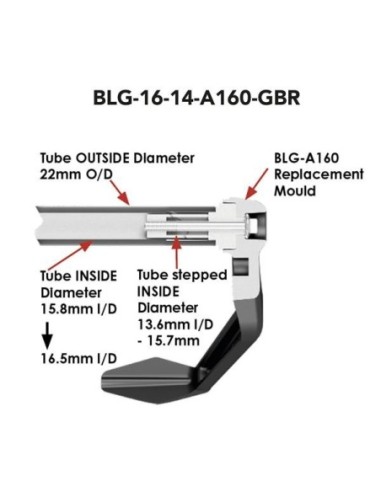 Protezione leva freno anteriore GB Racing...
