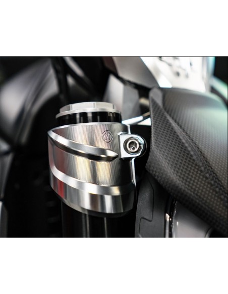 Piastra di sterzo superiore Motocorse Diavel V4 con forcella di serie 60mm