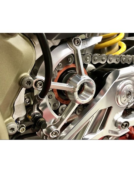 Carter pignone in alluminio Motocorse per Ducati Panigale V4 Streetfighter V4