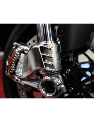 Kit attacchi radiali Motocorse interasse pinza 108mm per Ducati Diavel V4
