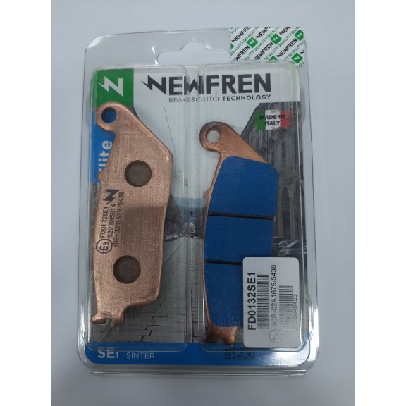 Pastiglie Freno Anteriori Newfren Sinterizzate per Honda Forza 300 350 FD0132BSE1