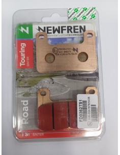 Pasticche Anteriori Newfren per Suzuki DL V-Strom 1000 XT dal 2014 al 2019 FD0362TS1