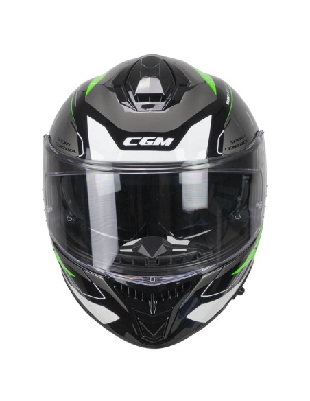 Casco Integrale CGM 360S KAD Race Grigio Verde