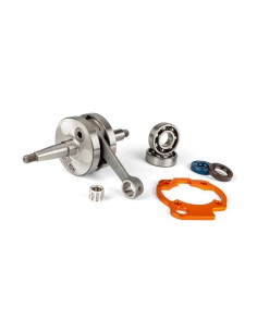 Albero motore con basetta per cilindro corsa 45 biella 90 Stage6 HPC per Minarelli AM6 S6-8018810/PACK01 2