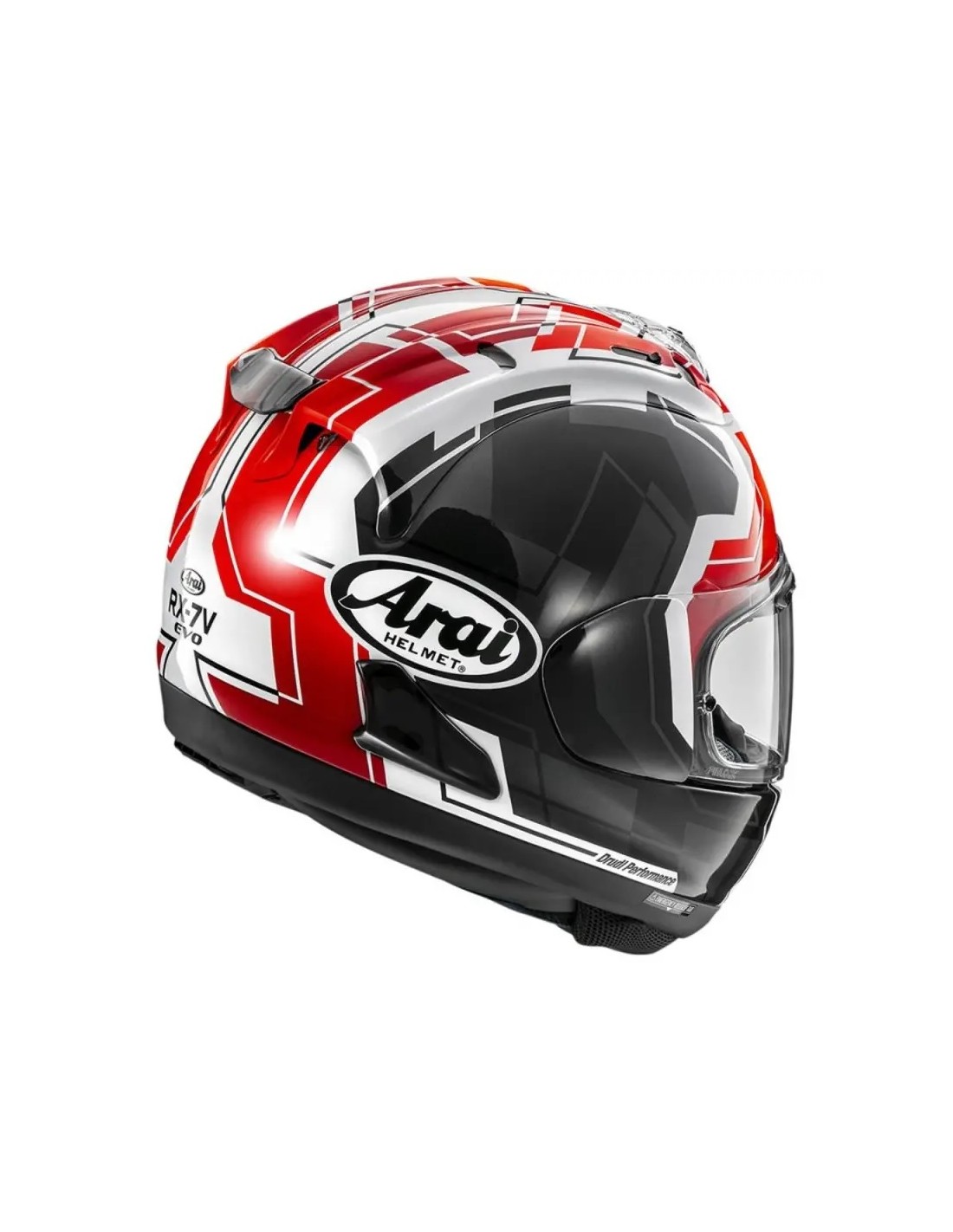 Casco integrale Arai RX-7V Statement Red Tg. L verde, bianco e rosso – La  Casa del Motociclista