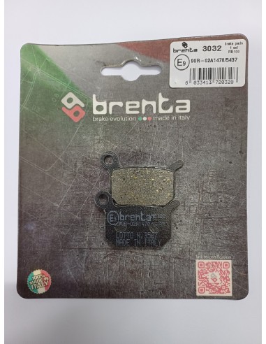 Pasticche Freno Brenta Racing Organic per freno Formula Minimoto Minimotard