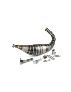 Marmitta senza silenziatore Stage6 R/T 80 90cc per Minarelli AM6 S6-96188851