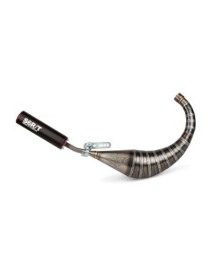 Marmitta Stage6 R/T 70-80cc con silenziatore nero-rosso per AM6 S6-96188751/RE