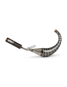 Marmitta Stage6 R/T 70-80cc con silenziatore nero-arancione per AM6 S6-96188751/BO