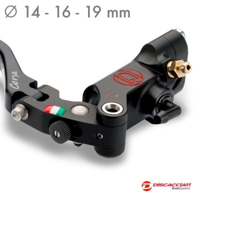Pompa Freno Anteriore Radiale Discacciati Modello Corsa FDR1501 dettaglio pompa