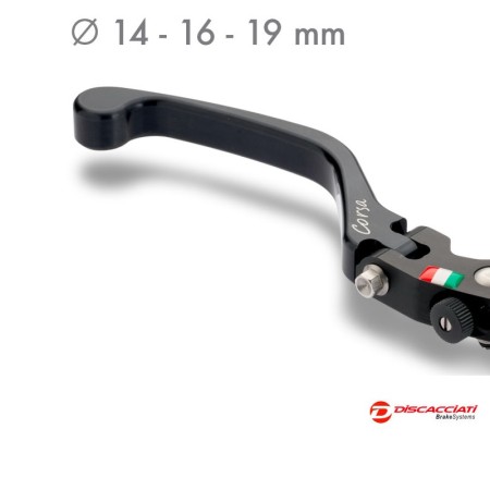 Pompa Freno Anteriore Radiale Discacciati Modello Corsa FDR1501 dettaglio leva