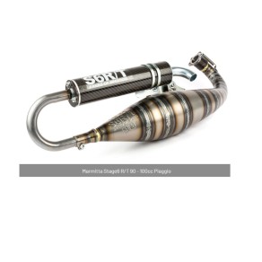 Marmitta Racing Stage6 R/T 90-100cc Piaggio S6-96140951