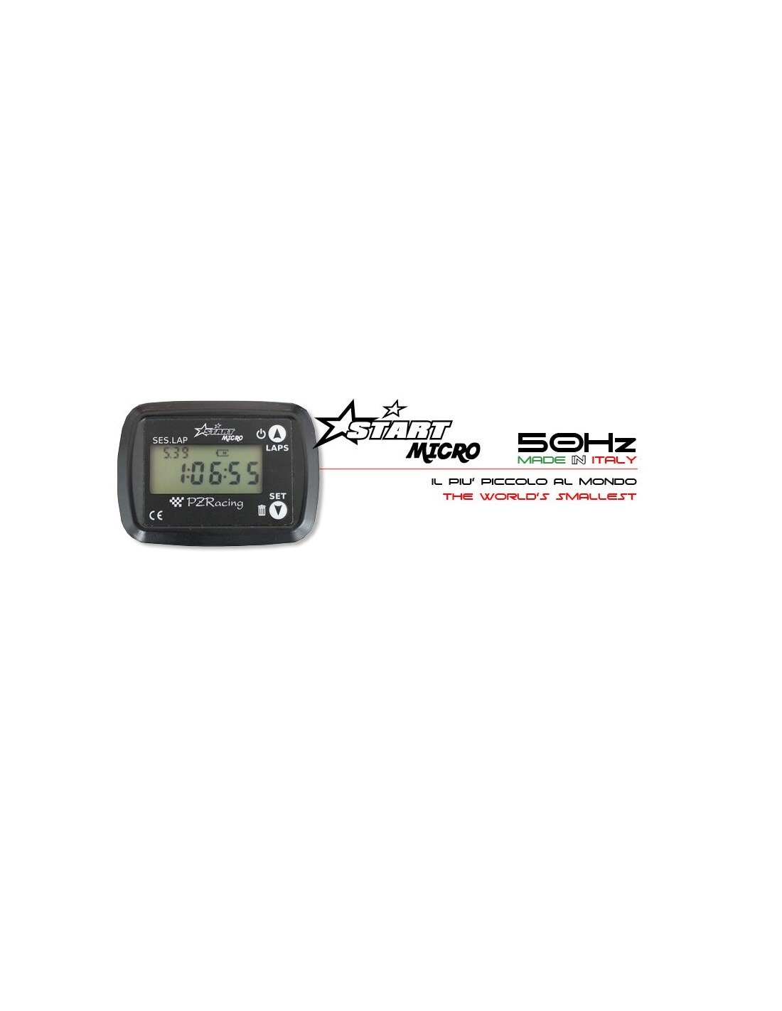 Cronometro GPS Pz Racing Start Micro 50Hz ST200-M