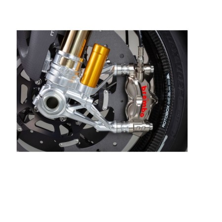 Kit attacchi radiali 108mm "GP Style" Motocorse per forcelle Ohlins pressurizzate