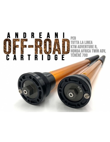 Kit Cartuccia Andreani RALLY RACE con olio Ohlins Per KTM 1190 Adventure R 2013-2016 WP 48mm