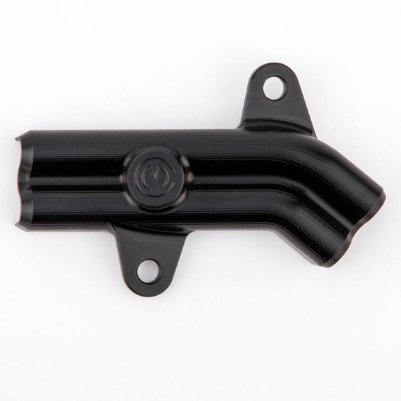 Piastrino copritubi Motocorse per Ducati Streetfighter V4 Nero 102147039B