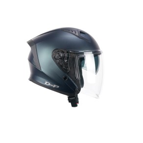 Casco Jet CGM 127A DEEP Mono Petrolio Satinato