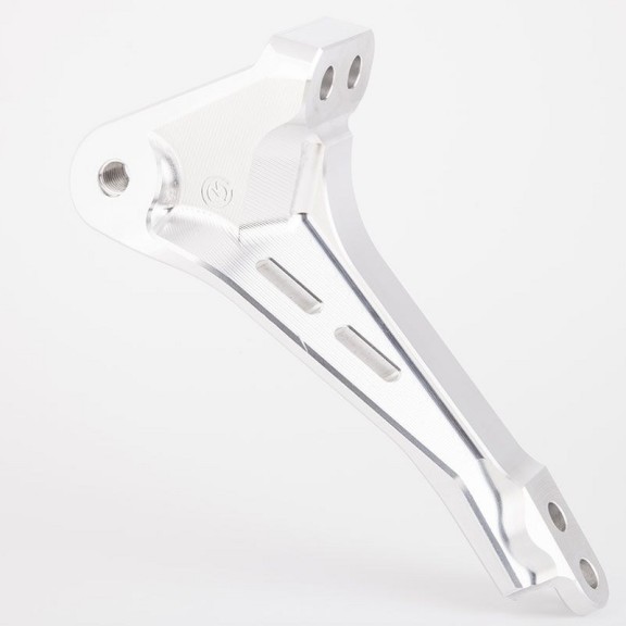 Supporto ammortizzatore posteriore Motocorse per Panigale V4 Streetfighter V4 silver